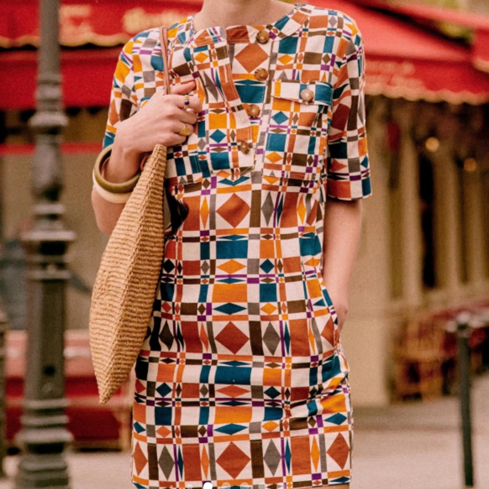 Sezane lulu dress size 34